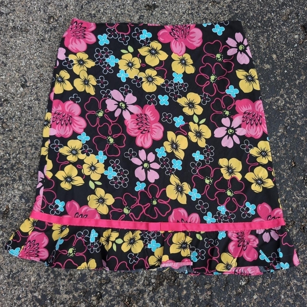 🔥4/$40 Midi Skirt Floral Coquette No boundaries juniors size 9